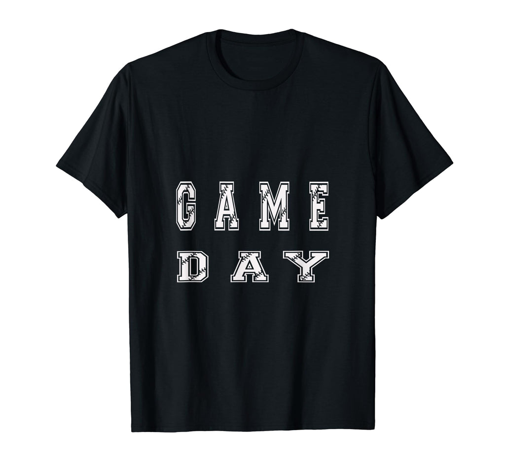 Game Day Baseball Mom Softball T-Shirt - Casual Everyday Wear for Adults - T-Shirt, Sweatshirt, Hoodie