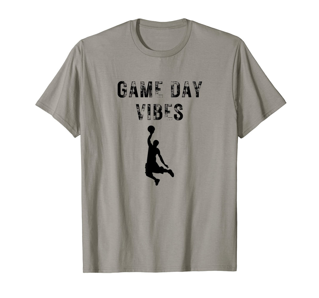 Basketball Game Day Vibes Mom And T-Shirt - Minimalist Print for Adults - T-Shirt, Sweatshirt, Hoodie
