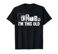 Im This Old Cassette Tape Floppy Disk Vhs T-Shirt - Trendy Graphic Unisex - T-Shirt, Sweatshirt, Hoodie