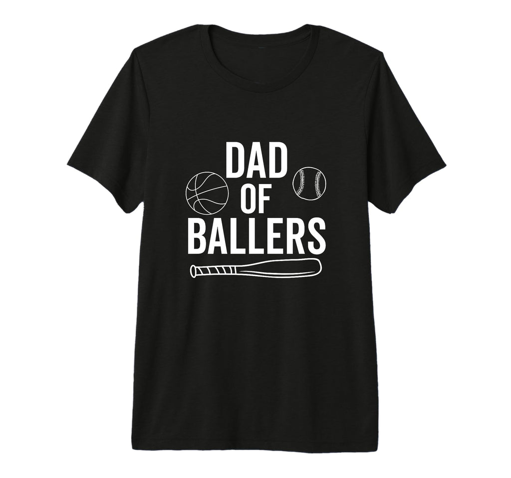 Dad Ballers Team Player Basketball T-Shirt - Streetwear Style Unisex - T-Shirt, Sweatshirt, Hoodie