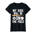 Womens Will Be Field Ballmom Ball Mom T-Shirt - Minimalist Print Men Women - T-Shirt, Sweatshirt, Hoodie