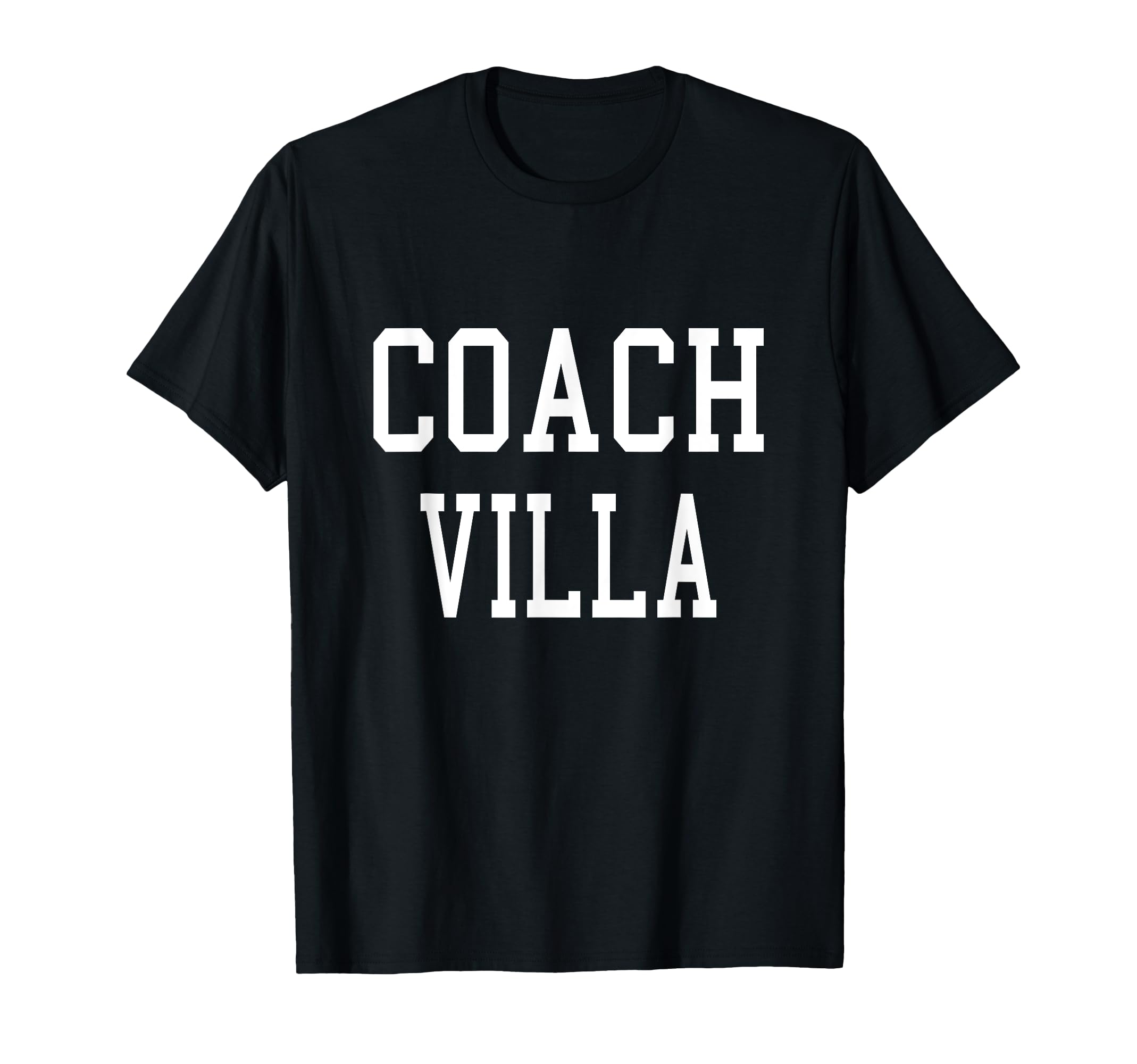 Coach Villa Custom Football Soccer T-Shirt - Fun Novelty Design Unisex - T-Shirt, Sweatshirt, Hoodie