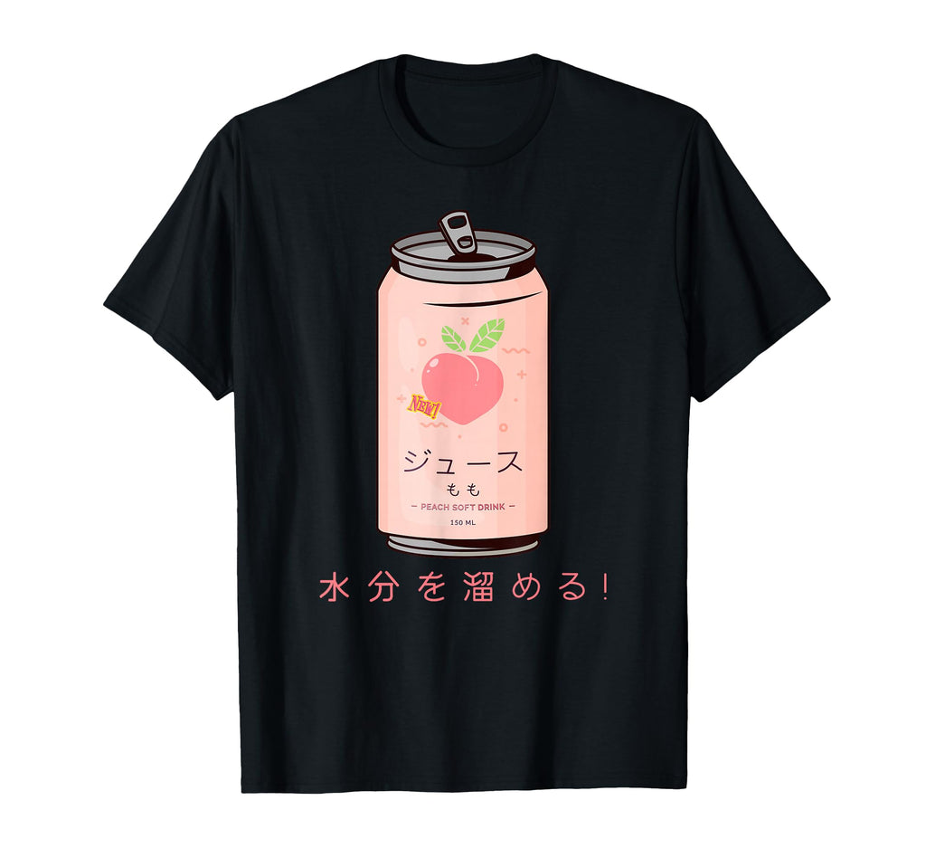 Japanese Peach Soft Drink T-Shirt - Casual Everyday Wear for Adults - T-Shirt, Sweatshirt, Hoodie