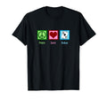 Peace Love Poker Player T-Shirt - Custom Art Print Men Women - T-Shirt, Sweatshirt, Hoodie