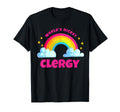 Worlds Nicest Clergy Shirts Rainbow T-Shirt - Graphic Print for Adults - T-Shirt, Sweatshirt, Hoodie