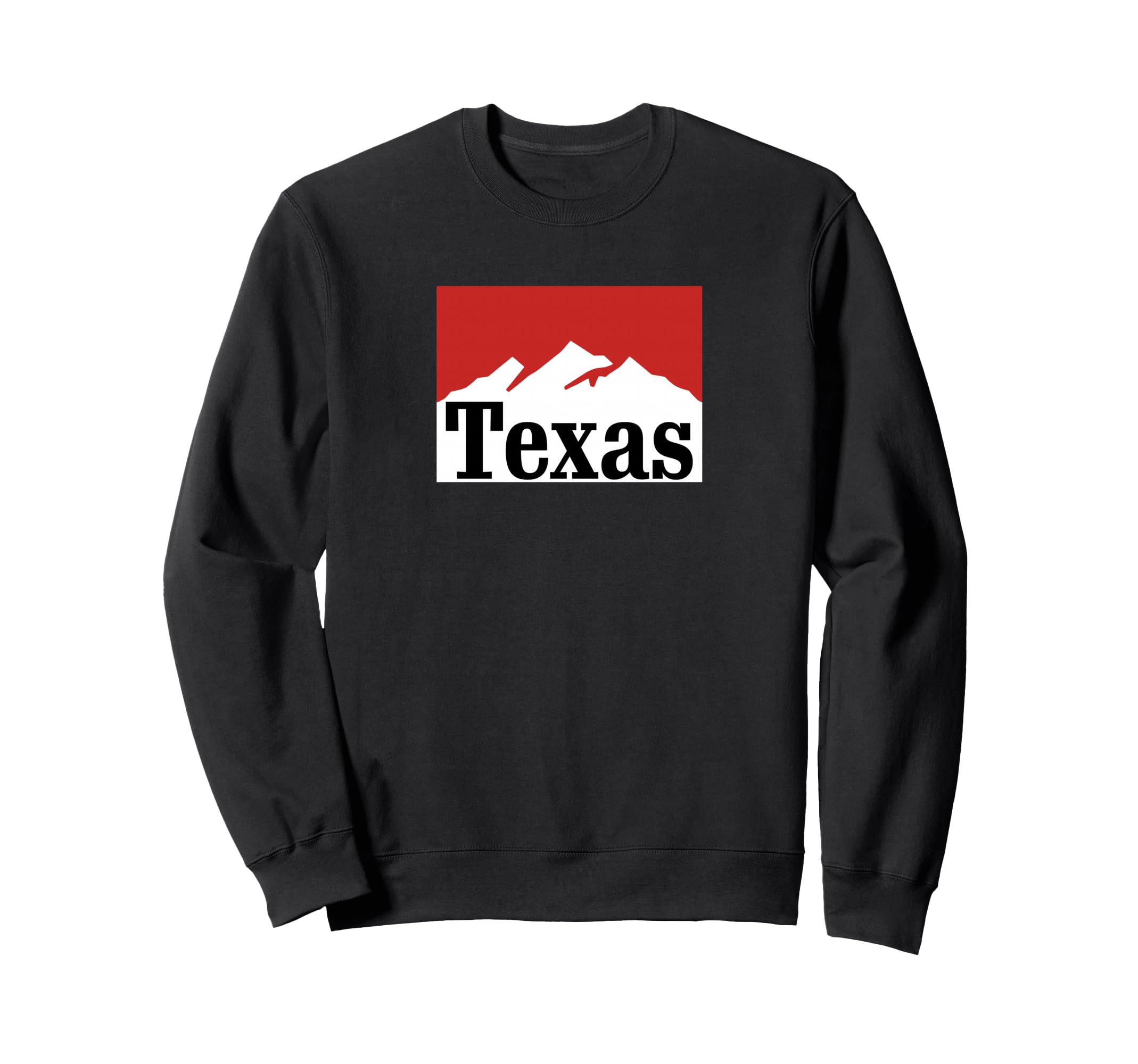 Texas 90S Street Mountain Sweatshirt - Minimalist Print Men Women - T-Shirt, Sweatshirt, Hoodie