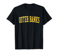 Outer Banks Distressed Gold Varsity T-Shirt - Minimalist Print Unisex - T-Shirt, Sweatshirt, Hoodie