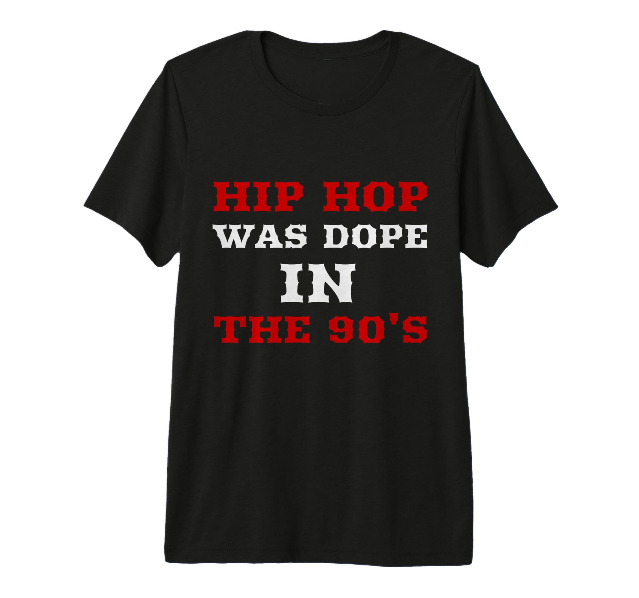 Hip Hop Was Dope 90S Old School Tri Blend T-Shirt - Graphic Print Men Women - T-Shirt, Sweatshirt, Hoodie