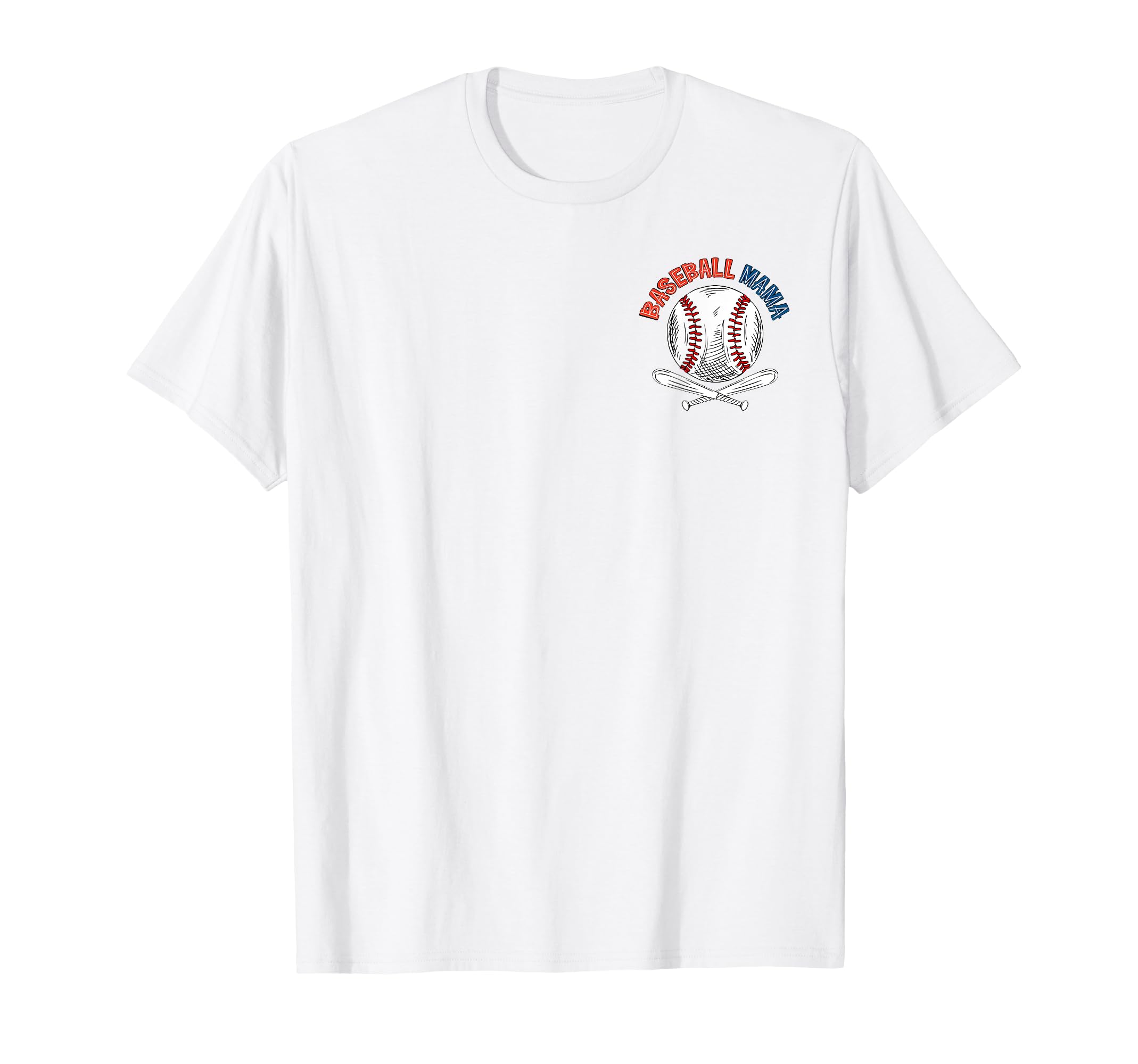 2 Side Baseball Mom My Might Not T-Shirt - Minimalist Print for Adults - T-Shirt, Sweatshirt, Hoodie