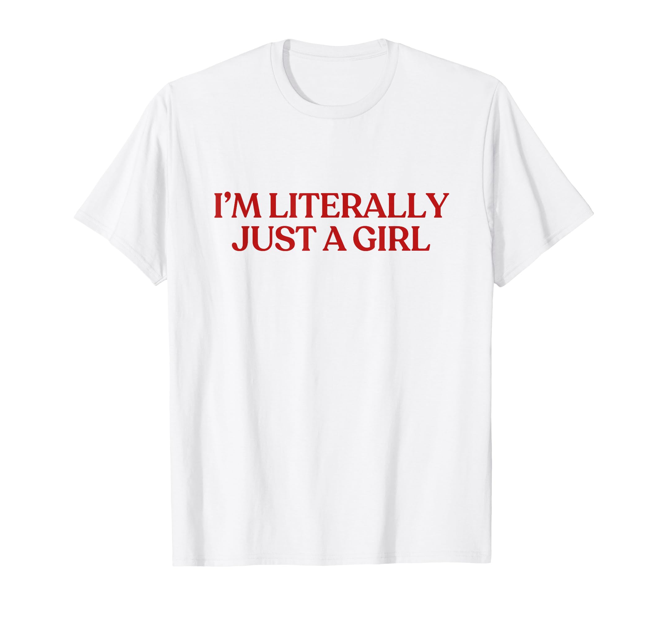 Im Literally Just Y2K Aesthetic Trendy T-Shirt - Aesthetic Graphic Unisex - T-Shirt, Sweatshirt, Hoodie