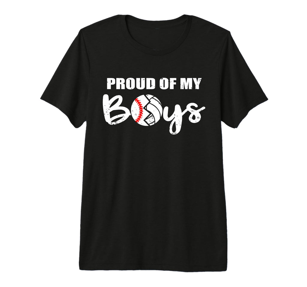 Proud My Funny Baseball T-Shirt - Casual Everyday Wear Men Women - T-Shirt, Sweatshirt, Hoodie