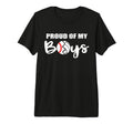 Proud My Funny Baseball T-Shirt - Casual Everyday Wear Men Women - T-Shirt, Sweatshirt, Hoodie