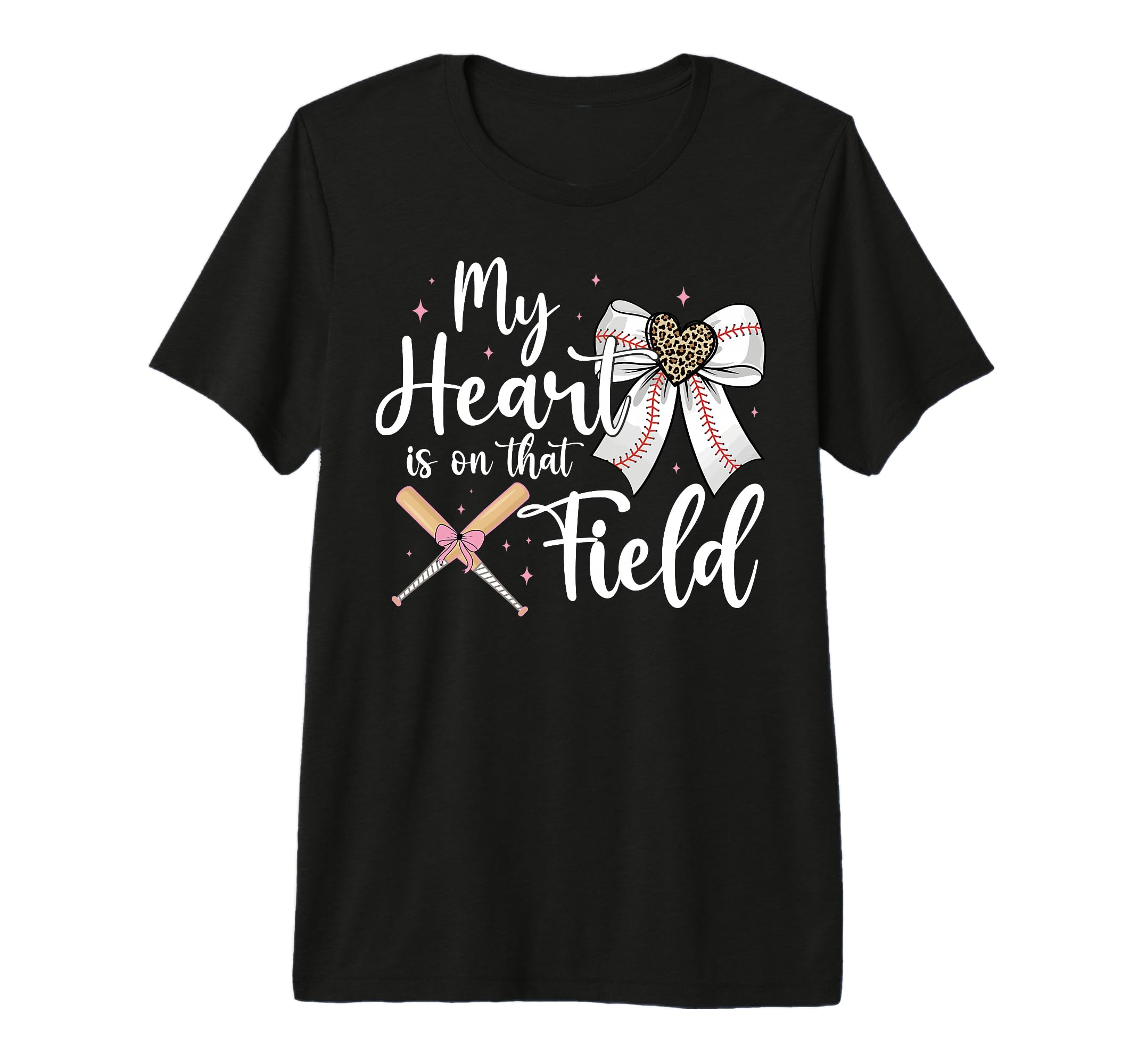 Baseball Mom My Heart Is That Field T-Shirt - Streetwear Style Men Women - T-Shirt, Sweatshirt, Hoodie