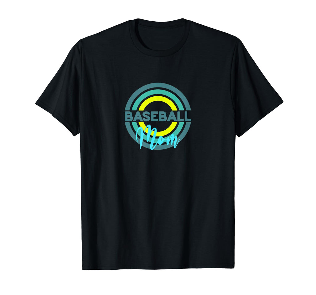 Baseball Mom Modern Baseball Circles T-Shirt - Aesthetic Graphic Men Women - T-Shirt, Sweatshirt, Hoodie