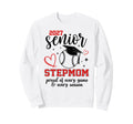 2027 Senior Baseball Stepmom Sweatshirt - Aesthetic Graphic Men Women - T-Shirt, Sweatshirt, Hoodie