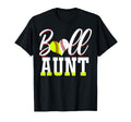 Baseball Aunt Ball Auntie Softball Aunt T-Shirt - Custom Art Print Unisex - T-Shirt, Sweatshirt, Hoodie