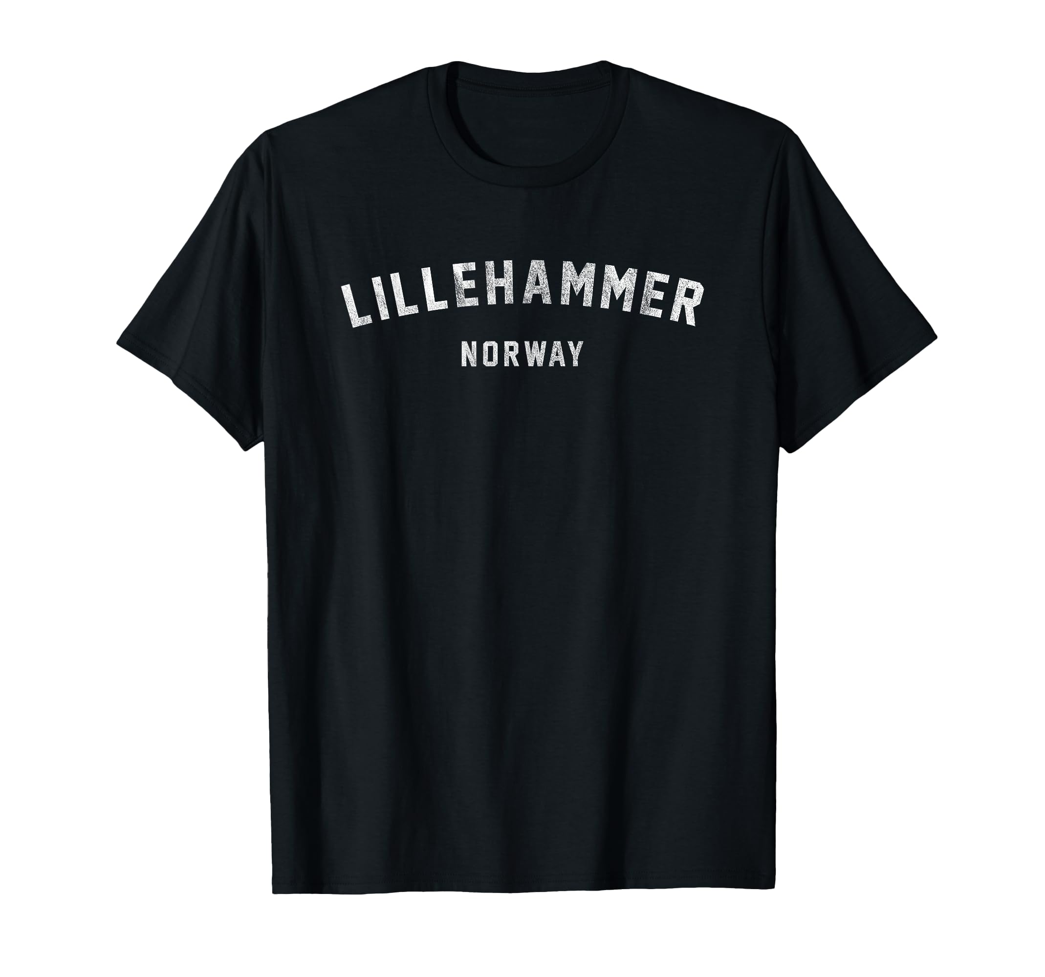 Varsity Lillehammer Norway T-Shirt - Fun Novelty Design Unisex - T-Shirt, Sweatshirt, Hoodie