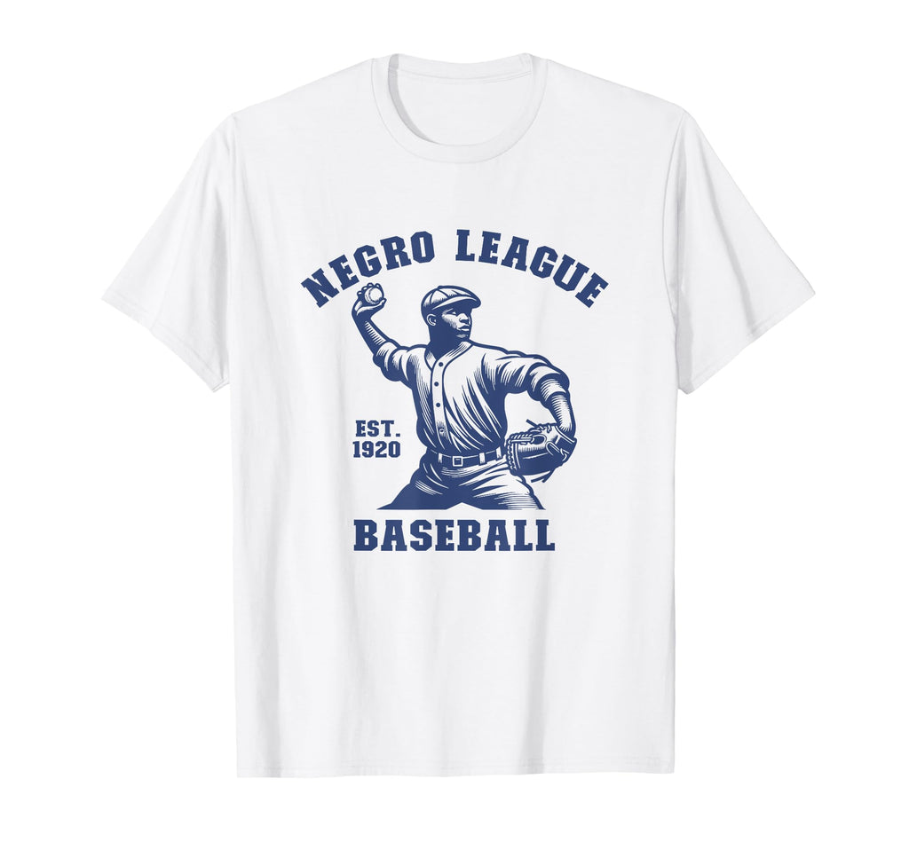 Negro League Baseball Black T-Shirt - Fun Novelty Design for Adults - T-Shirt, Sweatshirt, Hoodie