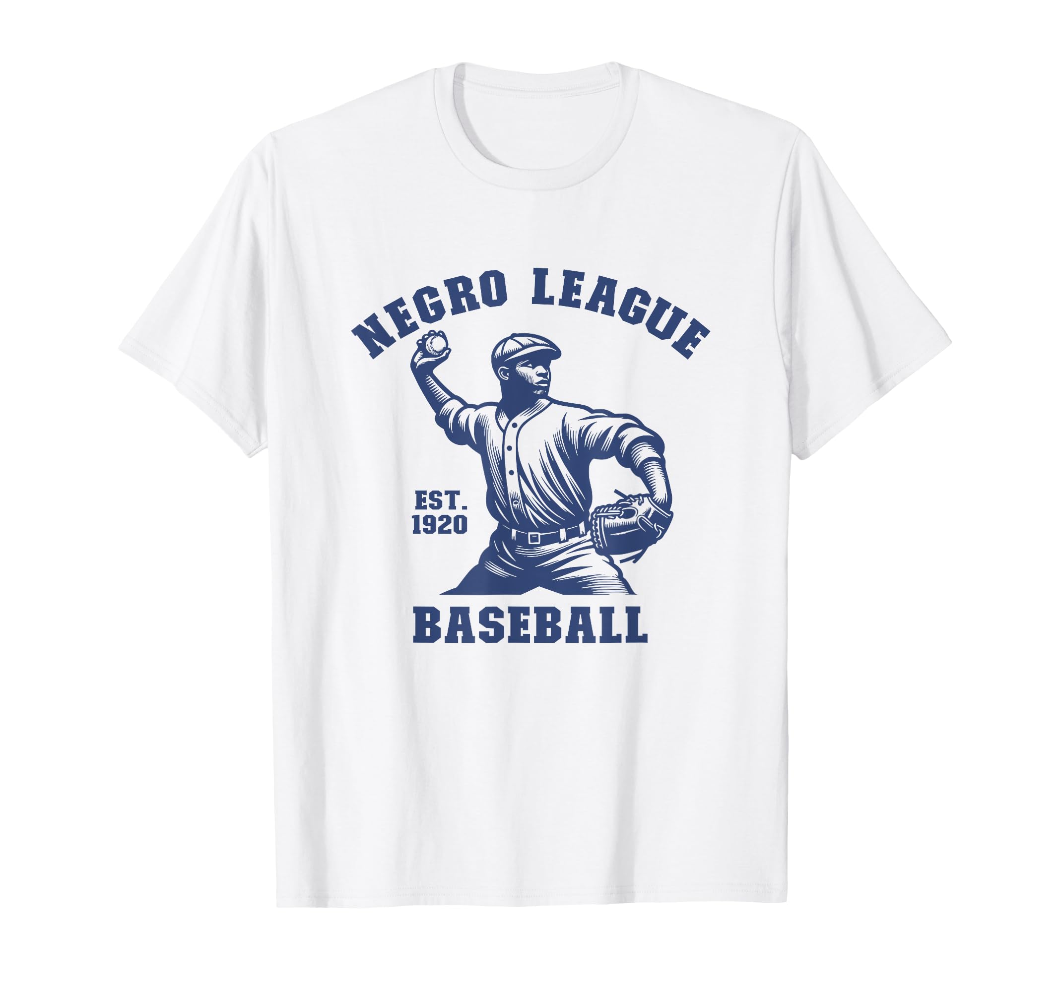 Negro League Baseball Black T-Shirt - Fun Novelty Design for Adults - T-Shirt, Sweatshirt, Hoodie