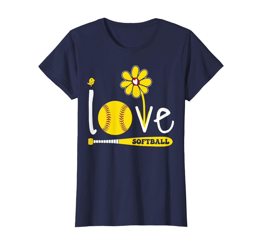 Softball I Love Softball Teen T-Shirt - Unique Graphic Unisex - T-Shirt, Sweatshirt, Hoodie