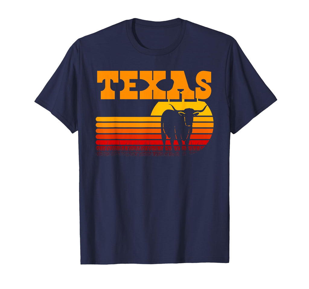 Texas Longhorn Shirts Sunset Texas T-Shirt - Casual Everyday Wear Men Women - T-Shirt, Sweatshirt, Hoodie