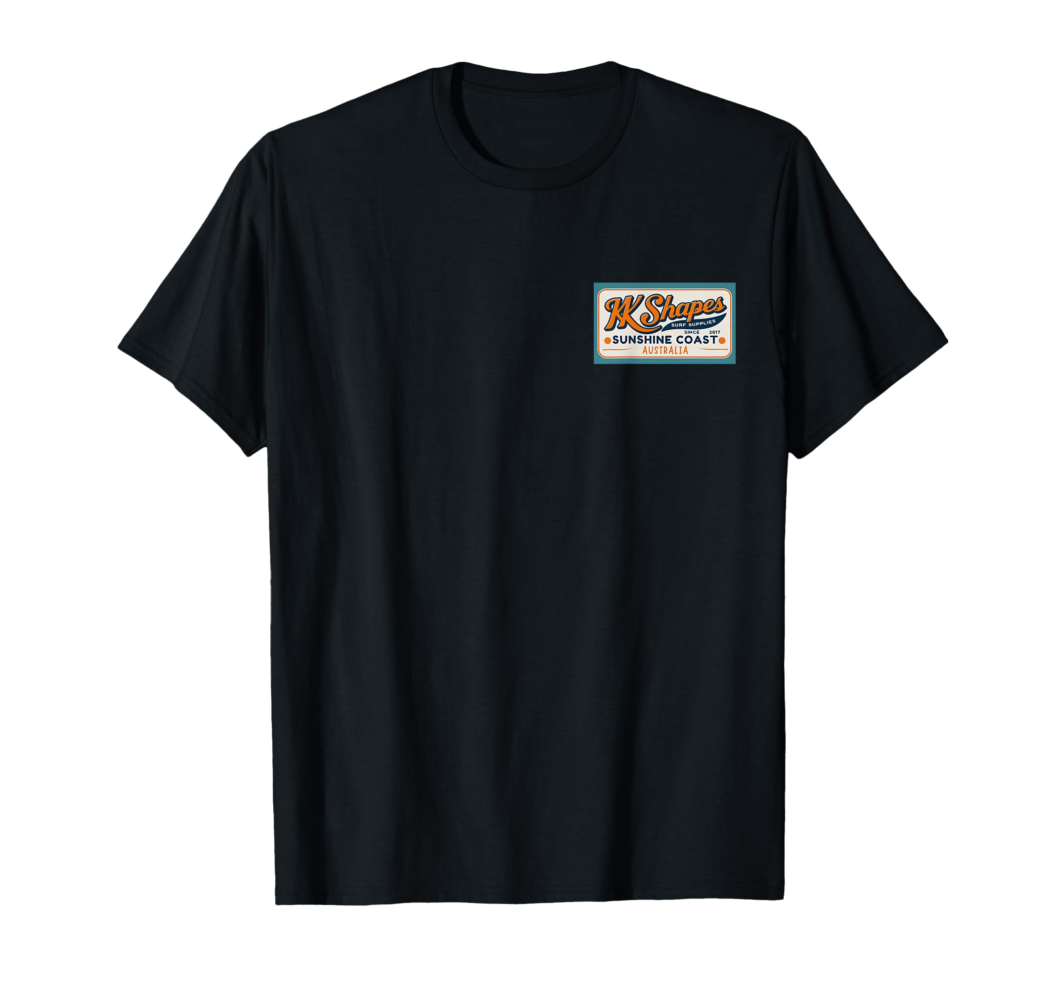 Surf Sunshine Coast Front Back Surfing T-Shirt - Unique Graphic Men Women - T-Shirt, Sweatshirt, Hoodie
