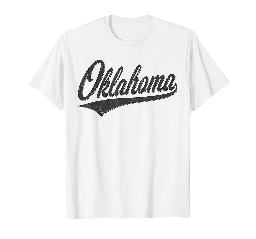 Oklahoma Varsity Script Sports T-Shirt - Aesthetic Graphic Men Women - T-Shirt, Sweatshirt, Hoodie