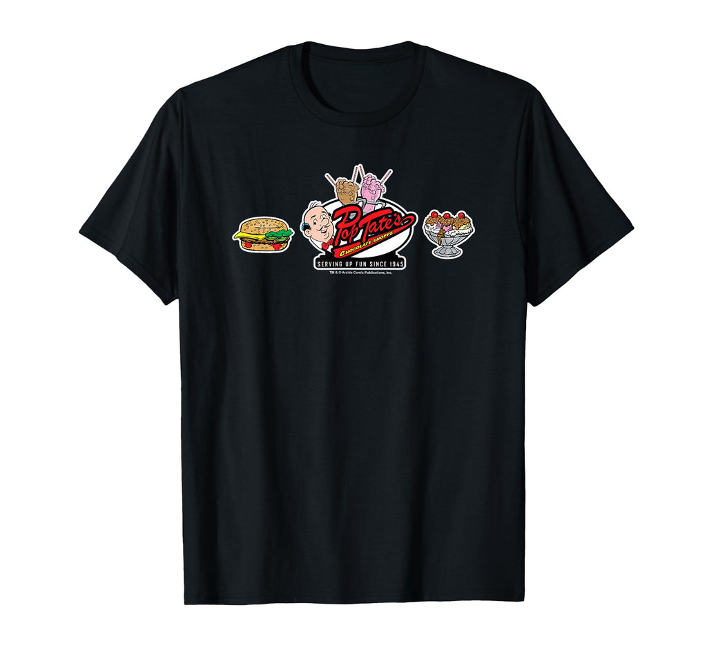 Archie Comics Pop Tates Diner Treats T-Shirt - Graphic Print Men Women - T-Shirt, Sweatshirt, Hoodie