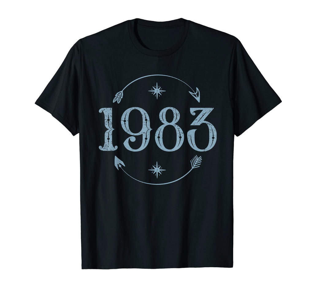 1983 40 Yo 40Th Birthday Boho T-Shirt - Novelty Apparel Men Women - T-Shirt, Sweatshirt, Hoodie