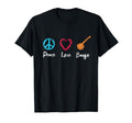 Peace Love Banjo Enthusiast T-Shirt - Aesthetic Graphic Men Women - T-Shirt, Sweatshirt, Hoodie