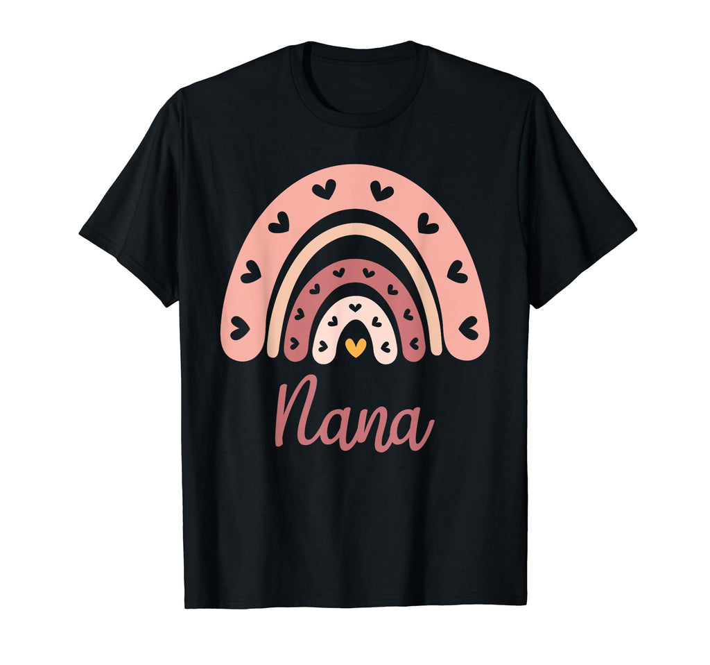 Nana Birthday Rainbow Boho Nana T-Shirt - Casual Everyday Wear Unisex - T-Shirt, Sweatshirt, Hoodie