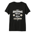 Alex Gordon Awesome Moms Tri Blend T-Shirt - Trendy Graphic Unisex - T-Shirt, Sweatshirt, Hoodie