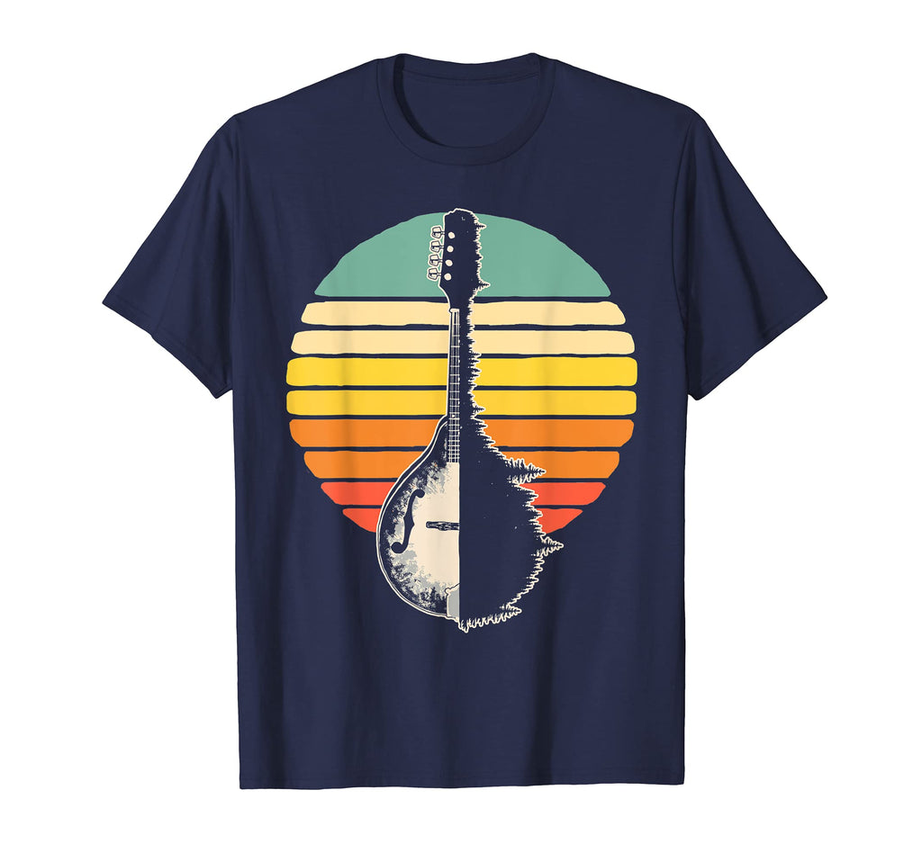 Mandolin Trees Reflection 80S T-Shirt - Casual Everyday Wear Men Women - T-Shirt, Sweatshirt, Hoodie