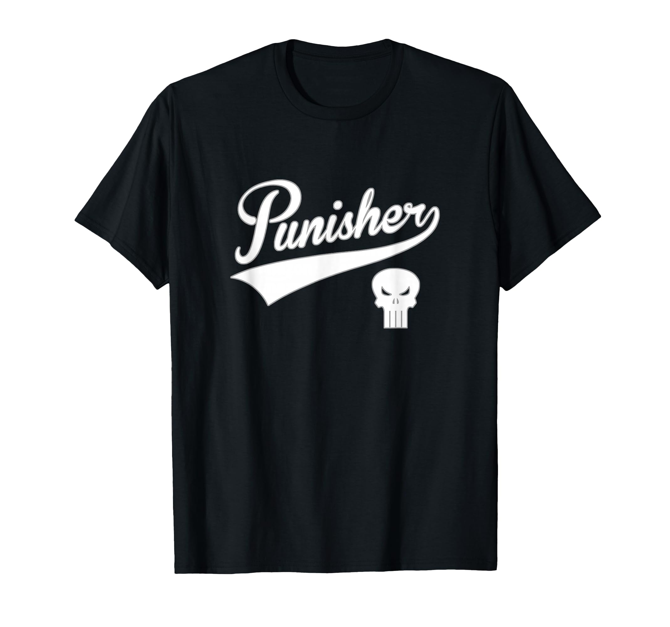 Marvel Punisher Baseball Team Logo T-Shirt - Custom Art Print Men Women - T-Shirt, Sweatshirt, Hoodie