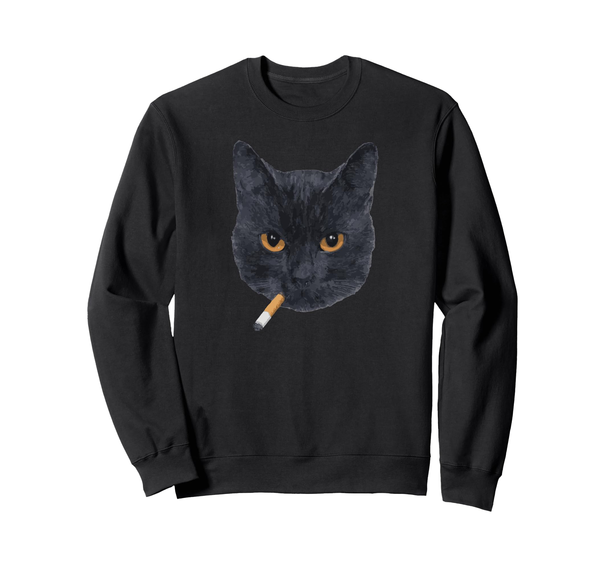 Y2K Black Cat 90S Grunge Sweatshirt - Unique Graphic Men Women - T-Shirt, Sweatshirt, Hoodie
