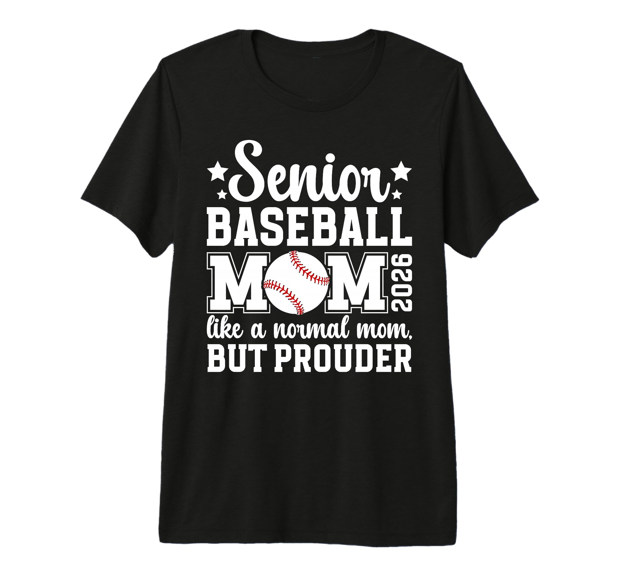 Baseball Senior Mom 2026 Baseball T-Shirt - Aesthetic Graphic Men Women - T-Shirt, Sweatshirt, Hoodie
