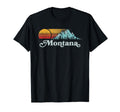 Montana Distressed Vibe Mountains T-Shirt - Unique Graphic Men Women - T-Shirt, Sweatshirt, Hoodie