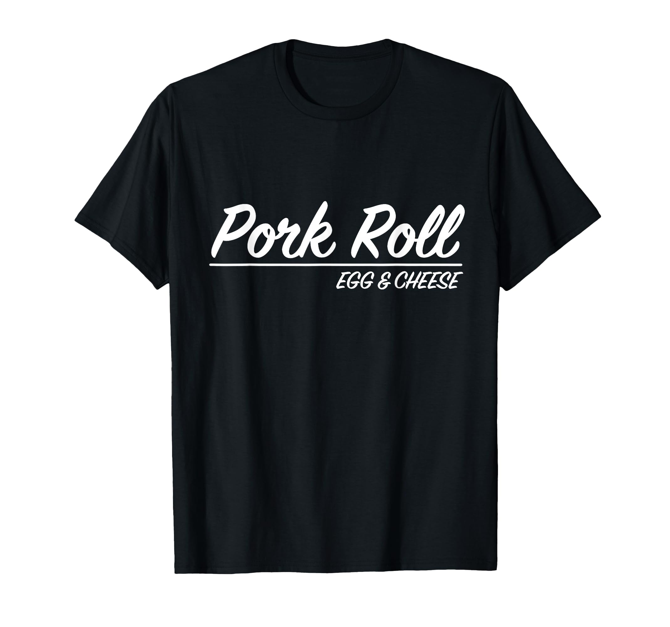 Pork Roll Egg Cheese New Jersey State T-Shirt - Trendy Graphic Unisex - T-Shirt, Sweatshirt, Hoodie