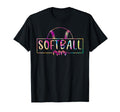 Tie Dye Softball Mom Life T-Shirt - Casual Everyday Wear for Adults - T-Shirt, Sweatshirt, Hoodie