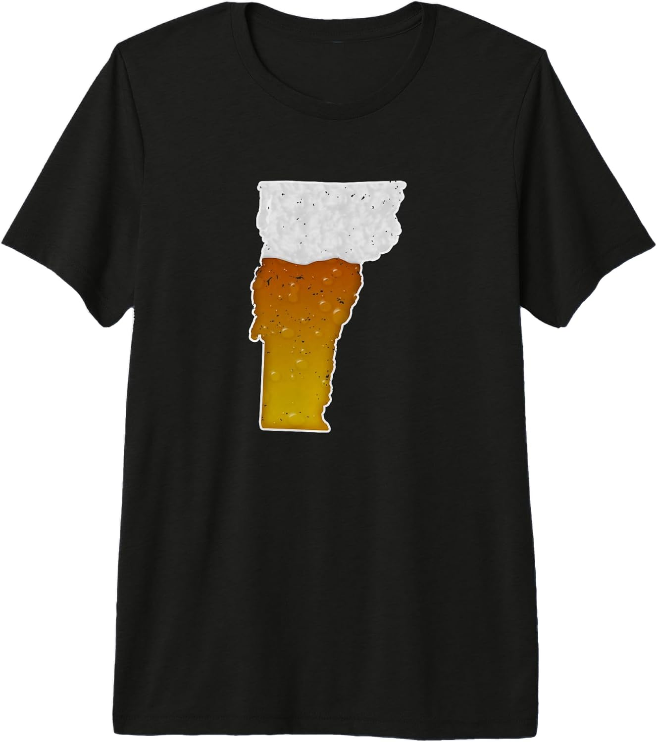 VT State Beer Map - Adult & Kids T-Shirts, Sweatshirts & Hoodies apparel design preview 1
