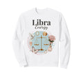 Libra Energy Zodiac Birthday Y2K Sweatshirt - Minimalist Print Men Women - T-Shirt, Sweatshirt, Hoodie