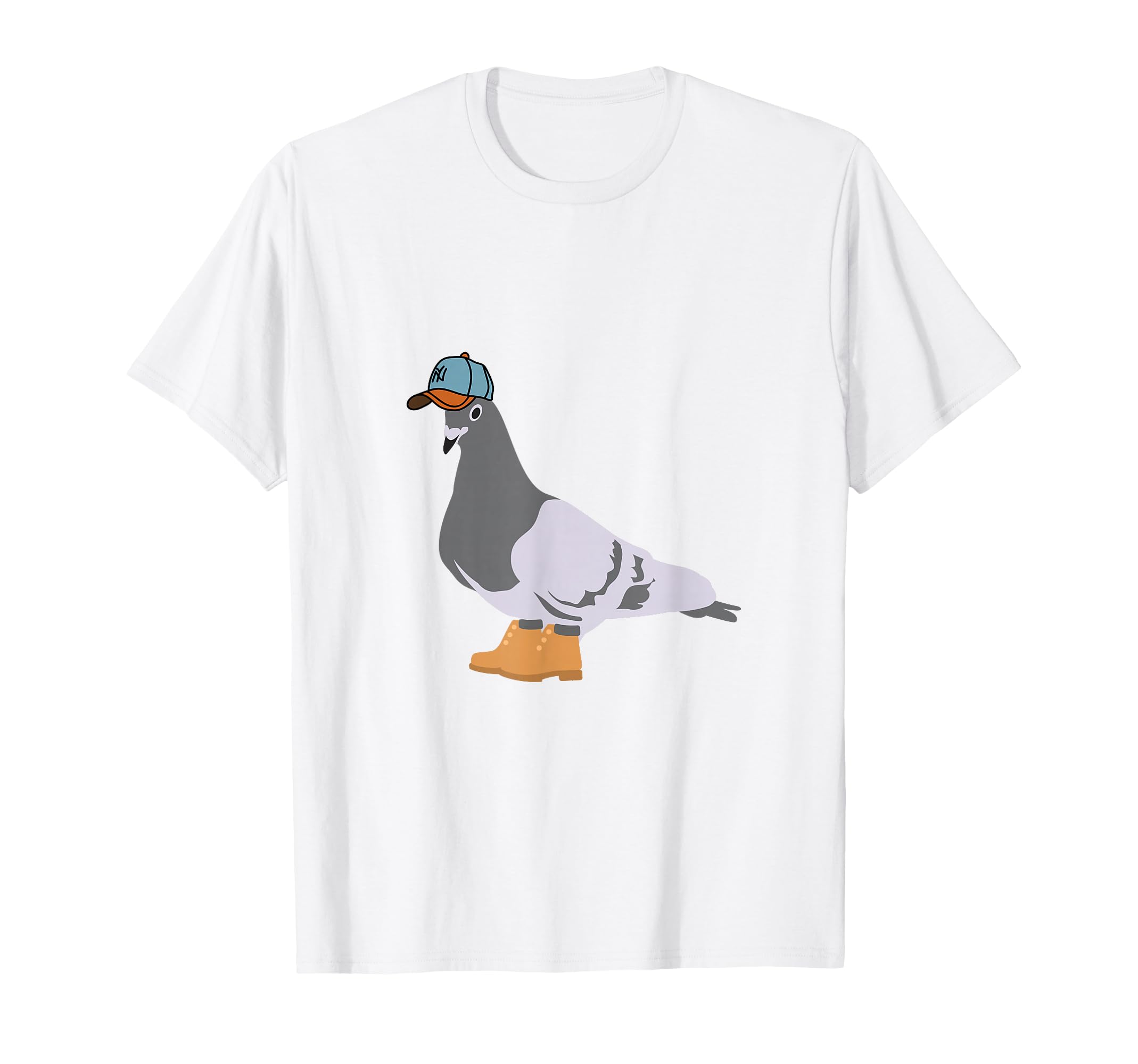 New York City Pigeon Bird Baseball Cap T-Shirt - Novelty Apparel Unisex - T-Shirt, Sweatshirt, Hoodie