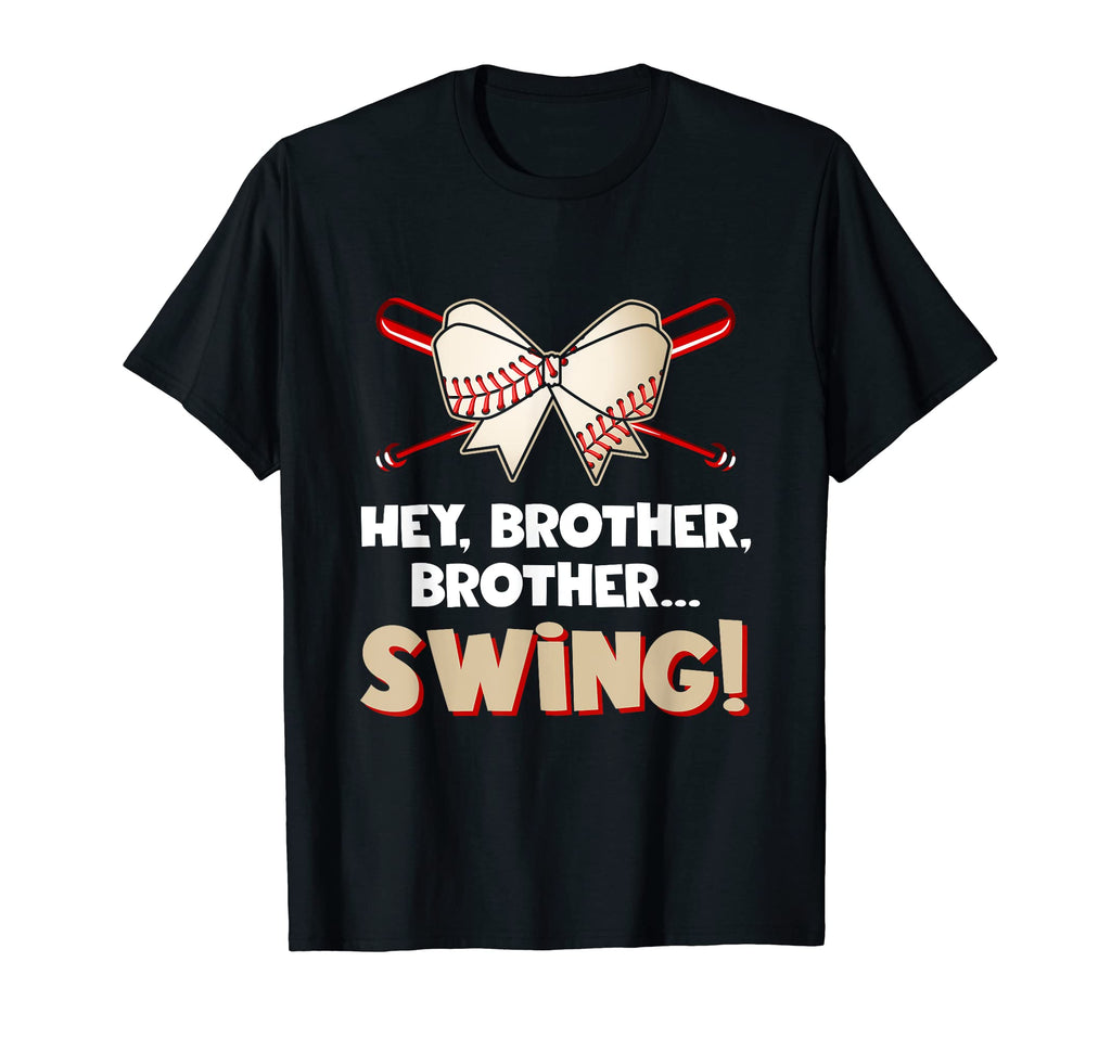 Baseball Sister Hey Brother Brother T-Shirt - Trendy Graphic Men Women - T-Shirt, Sweatshirt, Hoodie