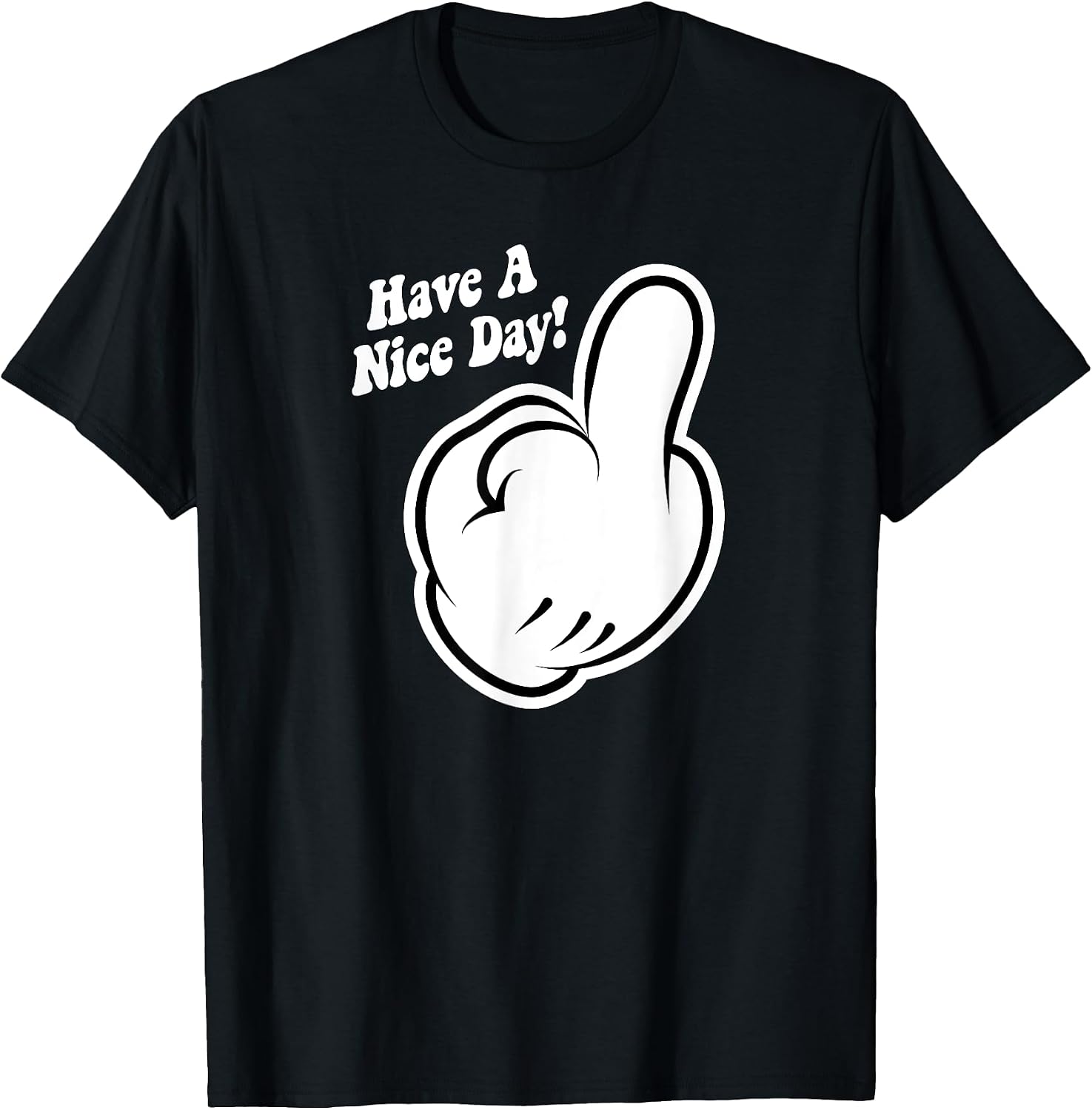 Cartoon Middle Finger MFTees - Adult & Kids T-Shirts, Sweatshirts & Hoodies apparel design preview 1