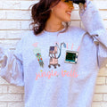 Nurse Jingle Bells Christmas Crewneck - Adult & Kids T-Shirts, Sweatshirts & Hoodies apparel design preview 1