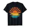 Sunset Rays Wavy Sunshine Sun Rays T-Shirt - Trendy Graphic for Adults - T-Shirt, Sweatshirt, Hoodie
