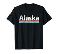 Alaska Worn Stripes T-Shirt - Casual Everyday Wear Men Women - T-Shirt, Sweatshirt, Hoodie
