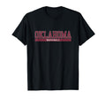 Oklahoma Baseball T Shirts T-Shirt - Minimalist Print Men Women - T-Shirt, Sweatshirt, Hoodie