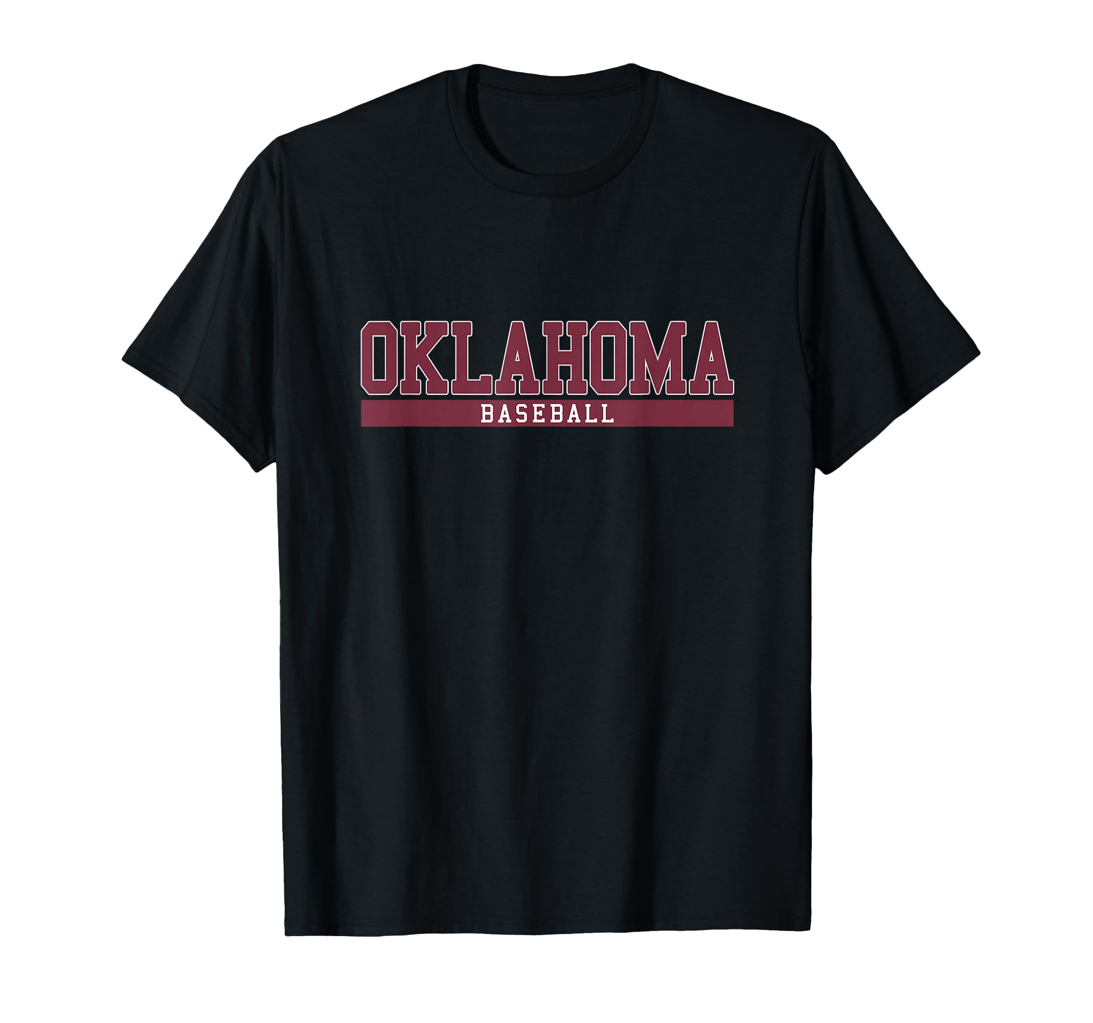 Oklahoma Baseball T Shirts T-Shirt - Minimalist Print Men Women - T-Shirt, Sweatshirt, Hoodie