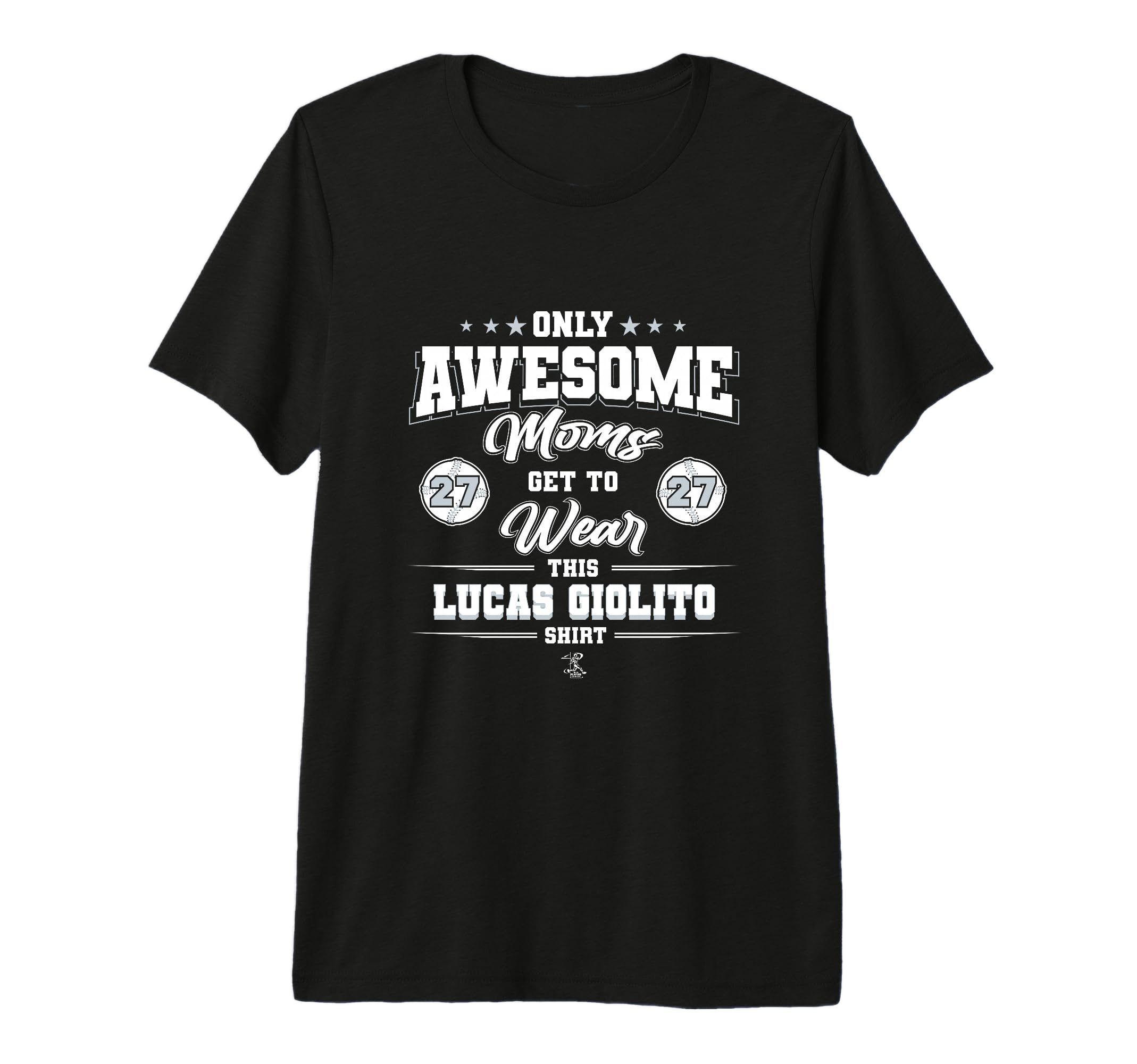 Lucas Giolito Awesome Moms Tri Blend T-Shirt - Minimalist Print Unisex - T-Shirt, Sweatshirt, Hoodie